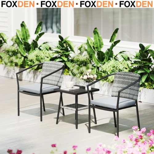 Bistro set pcs rectangular - set,
