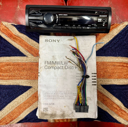 Sony cdx gt26 - sony, cdx-gt26