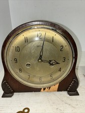Smiths Enfield Vintage Mantel Clock Made By The Enfield Clock Co Ltd For Repair 