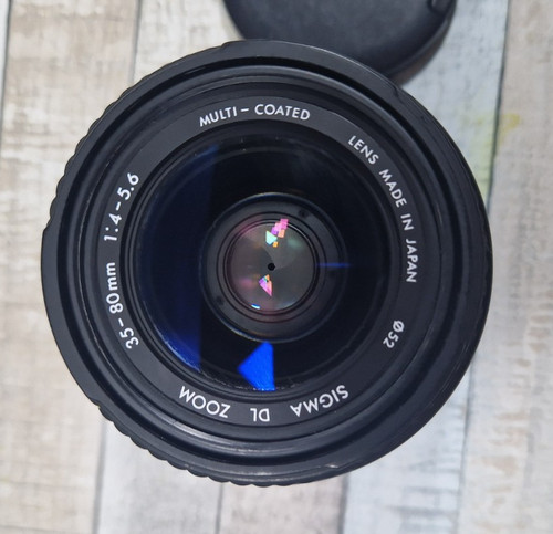 Sigma 80mm 6 dl zoom - 35-80mm, f/4-5.6