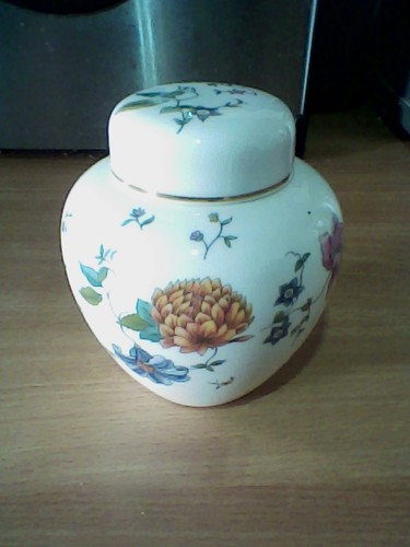 Wedgwood rosemeade ginger jar - wedgwood,