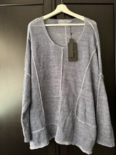 Grizas Grey Jumper 100% Washed