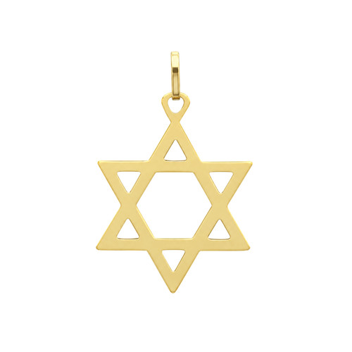 Genuine 9ct gold star - 9ct, david