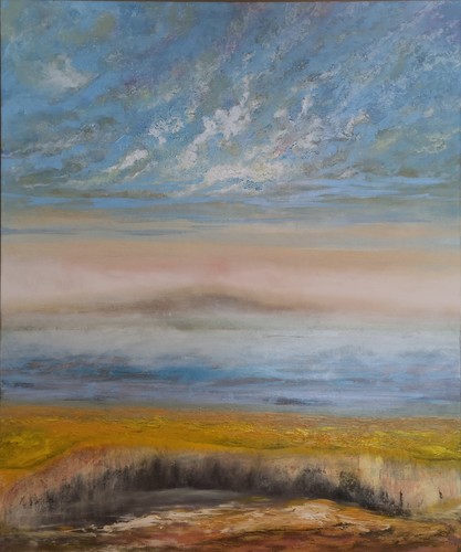 Extra large oil - oil, on