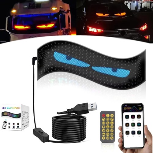 App programmable car led sign - app,