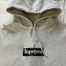 Supreme Ash Grey Box Logo
