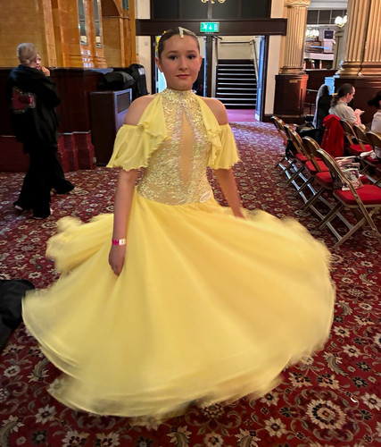 Yellow ballroom latin - yellow, ballroom/latin