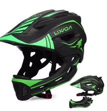 Lixada Kids Detachable Full Face Helmet Children Sports Safety Bike Protective