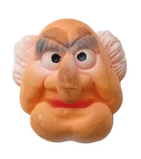 The Muppets STATLER Finger Puppet ~ Vintage 1977 Bendy Toys / Jim Henson