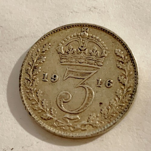 1916 silver coin - silver,