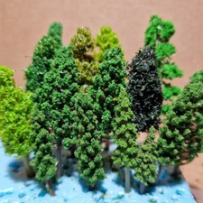 N Gauge Trees Set 87 - 16x Fir