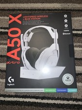 Astro A50X Wireless Gaming Headset + Base Station – Xbox, PC & PS5 Compatible