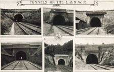 1905 LNWR “Tunnels on the L.&N.W.R.” Railway Postcard