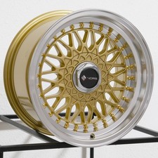 16x8 Vors VR3 4x108 20 Gold