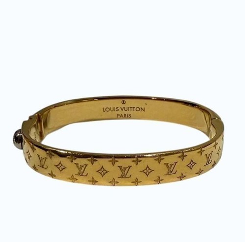 Louis vuitton gold tone - gold, cuff