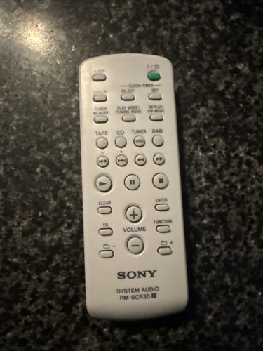 Sony scr30 genuine remote - sony,