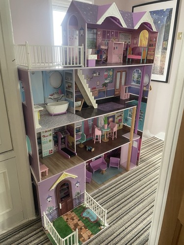 Wooden doll house - house, lillie’s