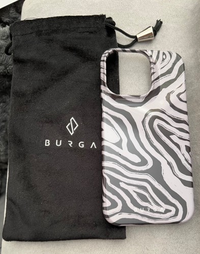 Burga black patterned iphone - patterned,