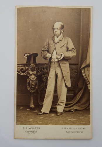Cdv victorian actor david - cdv,