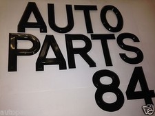 3D CLASSIC VINTAGE NUMBER PLATE LETTER 1234567890 ABCDEFGHIJKLMNOPQRSTUVWXYZ