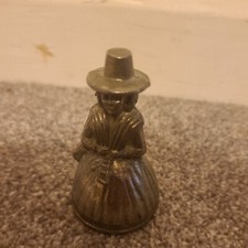 Miniature Brass Welsh Lady