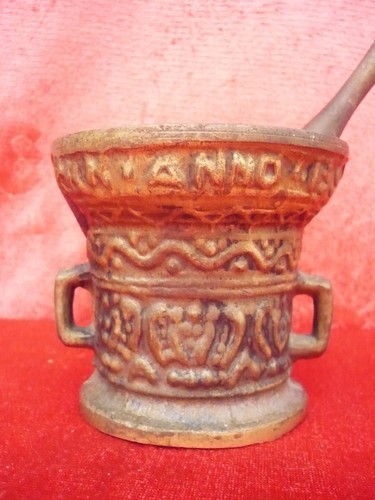 Beautiful old bronze mortar - beautiful,