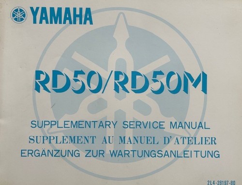 Yamaha rd50 rd50m genuine - /,