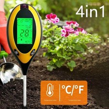 4-in-1 Digital Soil PH Tester – Moisture, Temperature & Light Meter for Plants