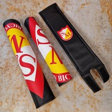 S&M Retro Old School BMX Bike Padset Genuine Mid School BMX