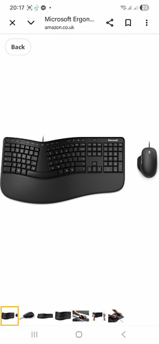 Microsoft ergonomic desktop - microsoft,