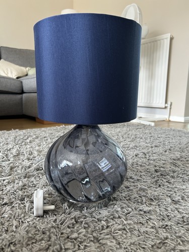Next freya blue table lamp - blue,