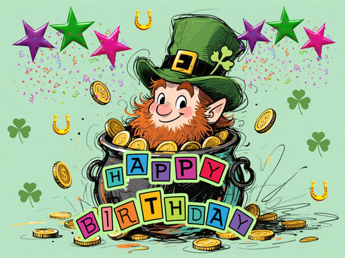 Happy birthday irish - happy,