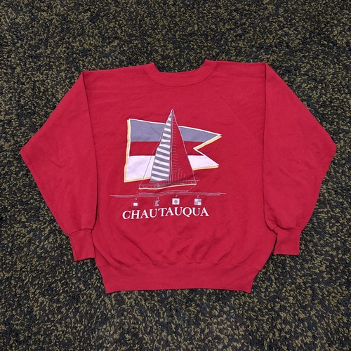 Vintage red chautauqua - vintage,