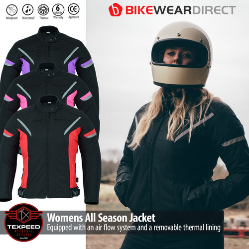 Women motorcycle jacket - motorcycle,