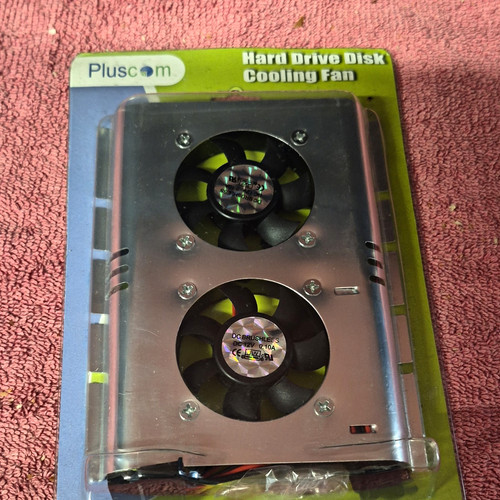 Pluscom dual fan 5in - fan, hdd