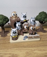Owl Park With 4 Owls