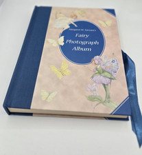 Past Times Vintage Style Victorian Photograph Album Brand New with Blue Ribbon