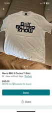 BBK x CORTIEZ T-Shirt Size M