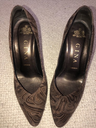 Gina london brown leather - london,