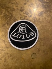 Lotus Sew on Badge 3.5"Black