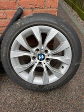bmw wheels with winter run flat tyres