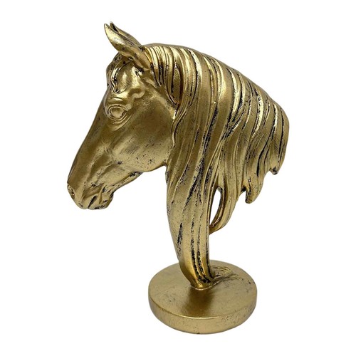 Horse head statue art figurine - horse,
