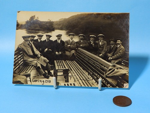Antique 1918 group men - 1918, at