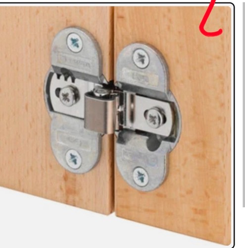 180 concealed mortice hinge - 180°,