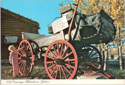 Old carriage whitehorse - old, yukon