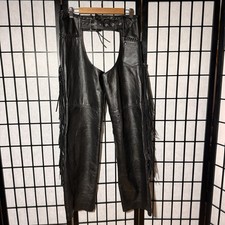 Vintage Black Leather