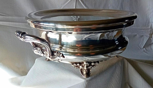 Christofle rechaud silver - christofle,