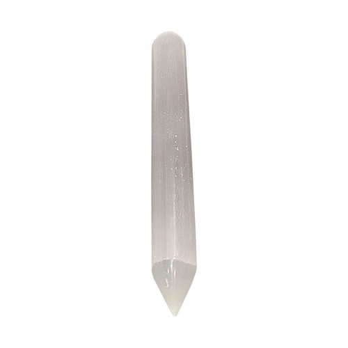 Selenite wand pointed - wand, tip