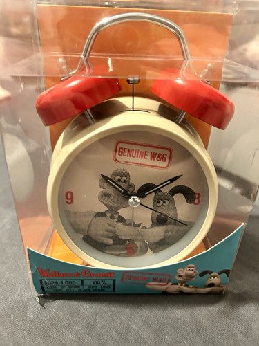 Wallace gromit twin bell - wallace,