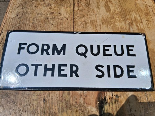 Enamel sign form queue - enamel,